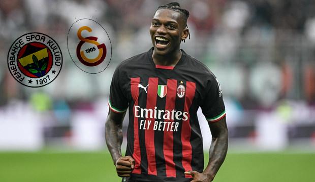 Fenerbah&ccedil;e ve Galatasaray'ı birbirlerine d&uuml;ş&uuml;rm&uuml;şt&uuml;! Rafael Leao tercihini yaptı