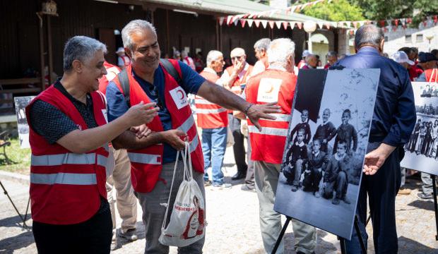 Kızılay kampında 60 yıllık yurt kardeşliği buluşması