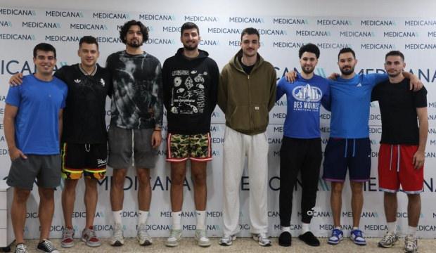 Konya B&uuml;y&uuml;kşehir Belediyesporlu basketbolcular sağlık kontrol&uuml;nden ge&ccedil;ti