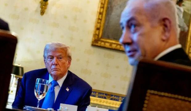 Netanyahu'nun Trump'a g&ouml;sterdiği T&uuml;rk &uuml;sleri haritası