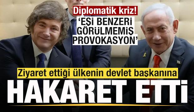 Se&ccedil;im &ouml;ncesi gittiği &uuml;lkenin devlet başkanına hakaret etti! Diplomatik krize neden oldu