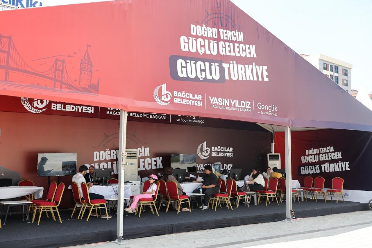 15 Temmuz Demokrasi ve Milli İrade Meydanı’nda kurulan stand