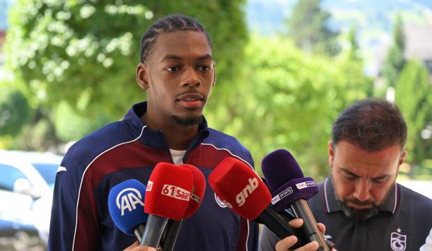 Yeni transfer Mitongo, Trabzonspor'u neden se&ccedil;tiğini a&ccedil;ıkladı