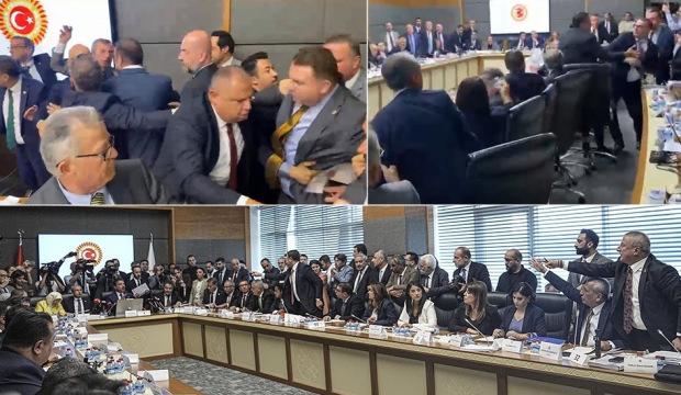 Ter&ouml;rs&uuml;z T&uuml;rkiye yasası TBMM'de: Vekiller birbirine girdi