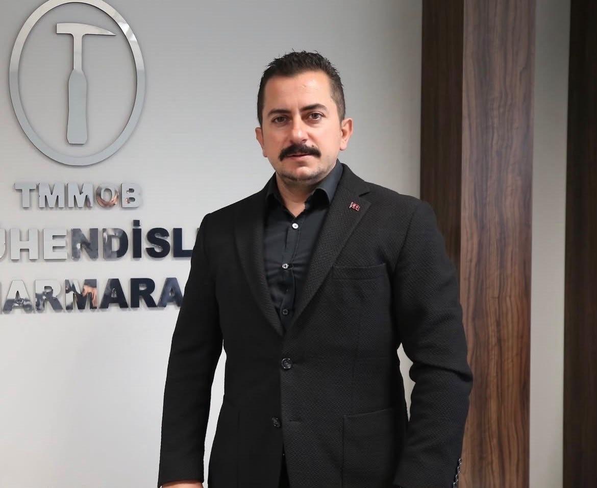 TMMOB Jeoloji Mühendisleri Odası Güney Marmara Şube Başkanı Mehmet Yıldız