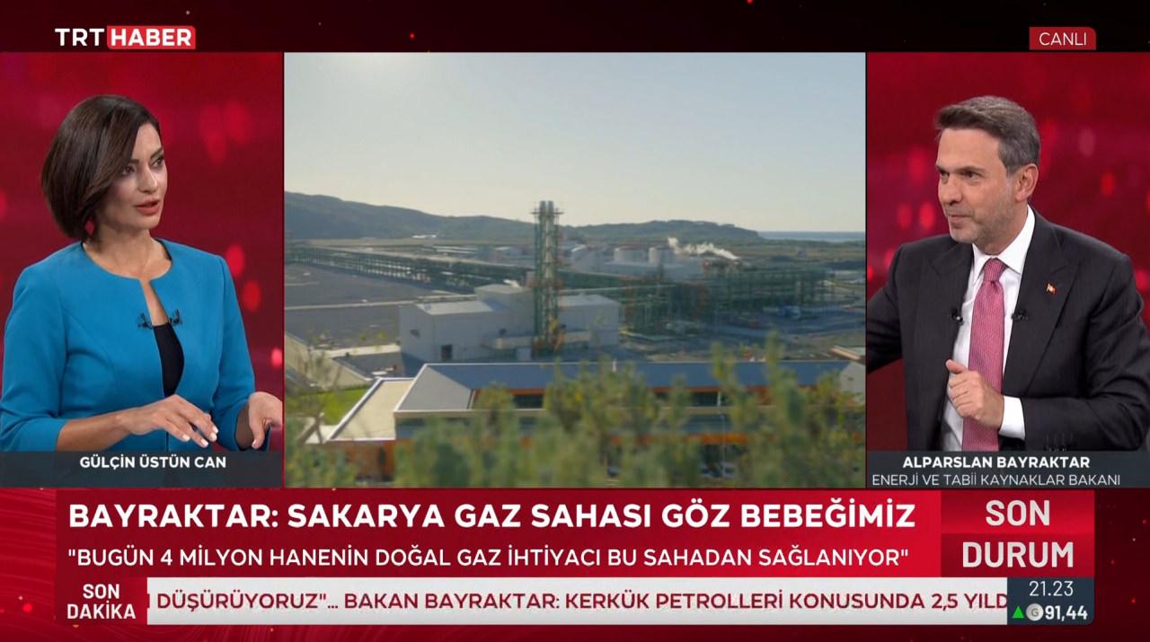 Yayından bir ekran görüntüsü.