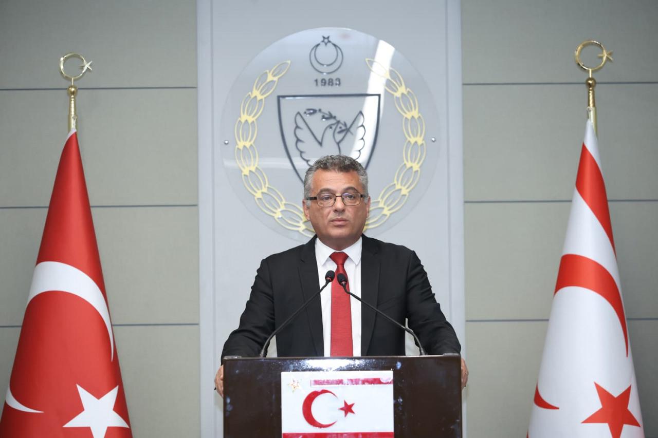 Kuzey Kıbrıs Türk Cumhuriyeti (KKTC) Cumhurbaşkanı Tufan Erhürman