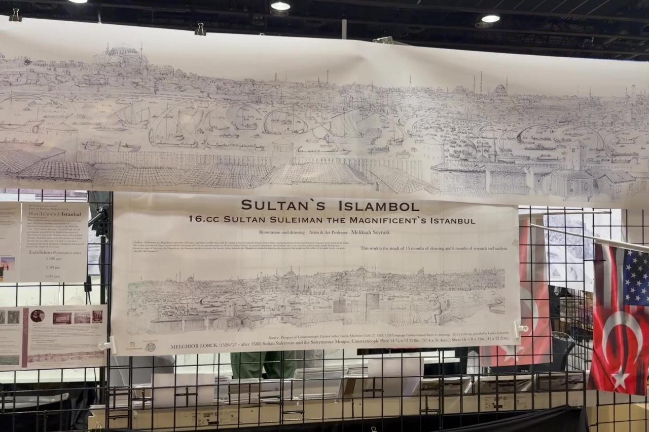 Yeniden çizilen İstanbul panaroması