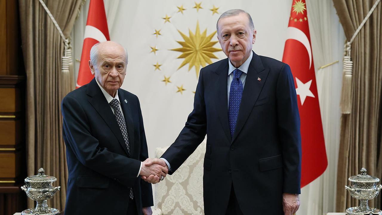 Cumhurbaşkanı Erdoğan ile MHP lideri Bahçeli