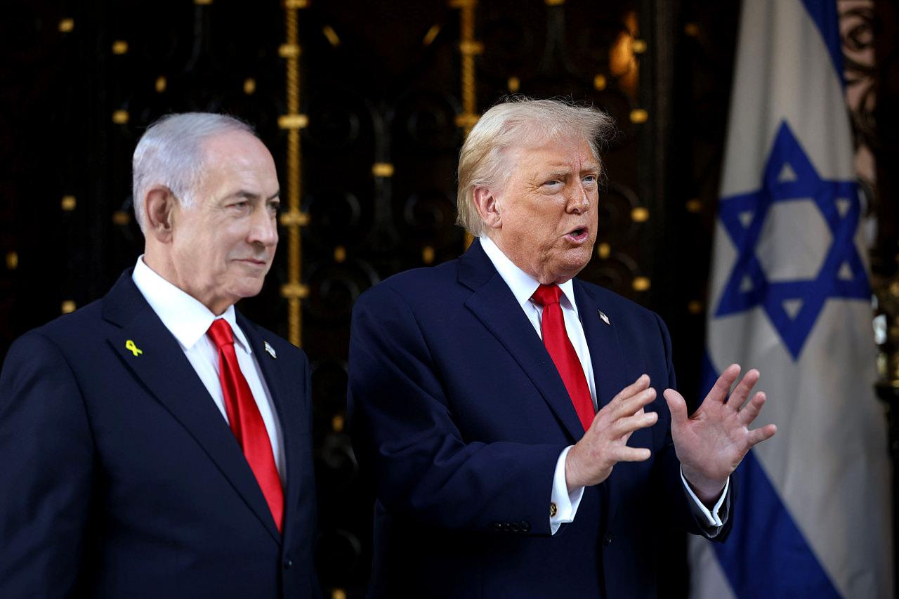 Binyamin Netanyahu ve Donald Trump