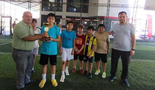 Erdemli'de Yaz Kur'an Kursu &ouml;ğrencileri futbol turnuvasında buluştu