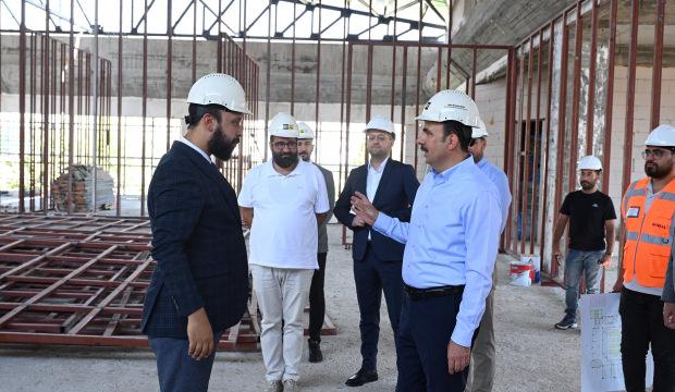 Yıl sonu m&uuml;jdesi Başkan Altay&rsquo;dan geldi: Lise Medeniyet Akademisi&rsquo;nde inşaat y&uuml;kseliyor