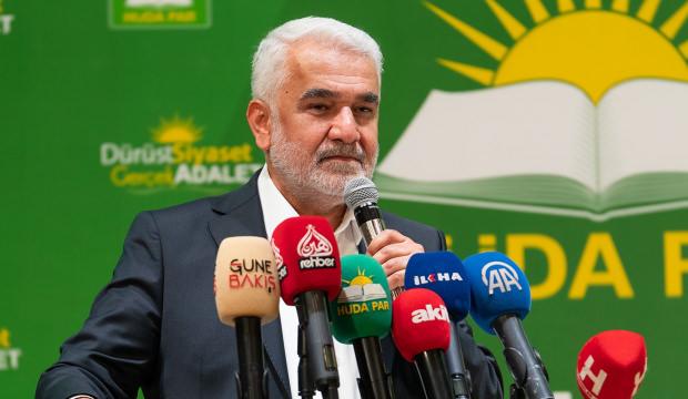 H&Uuml;DA PAR Genel Başkanı Yapıcıoğlu: Ter&ouml;r &uuml;lkenin g&uuml;ndeminden b&uuml;t&uuml;n&uuml;yle &ccedil;ıkmalı