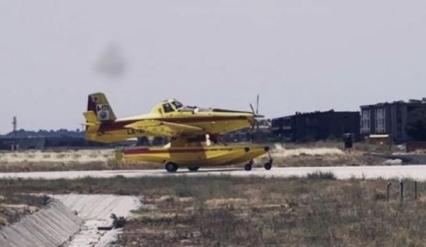 İspanya ve Fransa'daki orman yangınlarında g&ouml;rev yapan 4 u&ccedil;ak T&uuml;rkiye'ye d&ouml;nd&uuml;