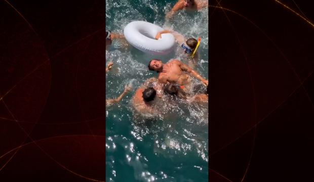 Y&uuml;ksek atlama sporcusu suya &ccedil;akıldı, &ouml;l&uuml;mden d&ouml;nd&uuml;