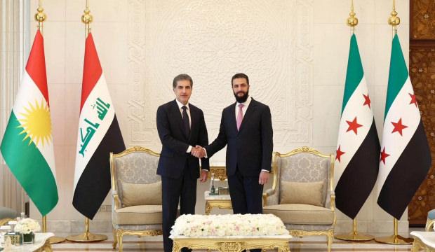 Şara ile Barzani aynı masada! Ortadoğu'da yeni diplomasi trafiği