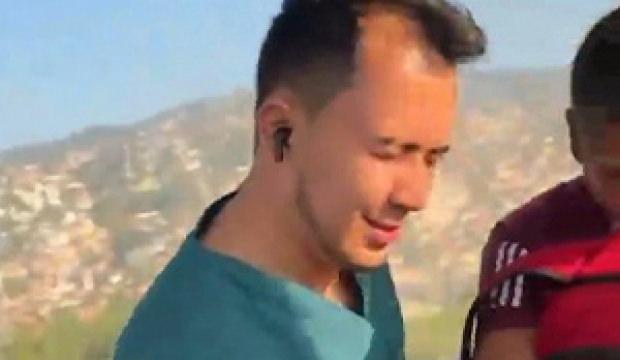 7.4'l&uuml;k depremde teleferikte yaşanan panik anları
