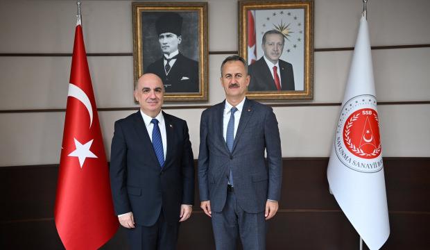 Başkan G&ouml;rg&uuml;n, Cibuti B&uuml;y&uuml;kel&ccedil;isi &Ouml;zdemir'i kabul etti