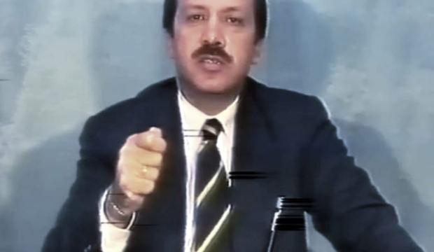 Cumhurbaşkanı Erdoğan'ın 32 yıl &ouml;nceki  tarihi konuşması!