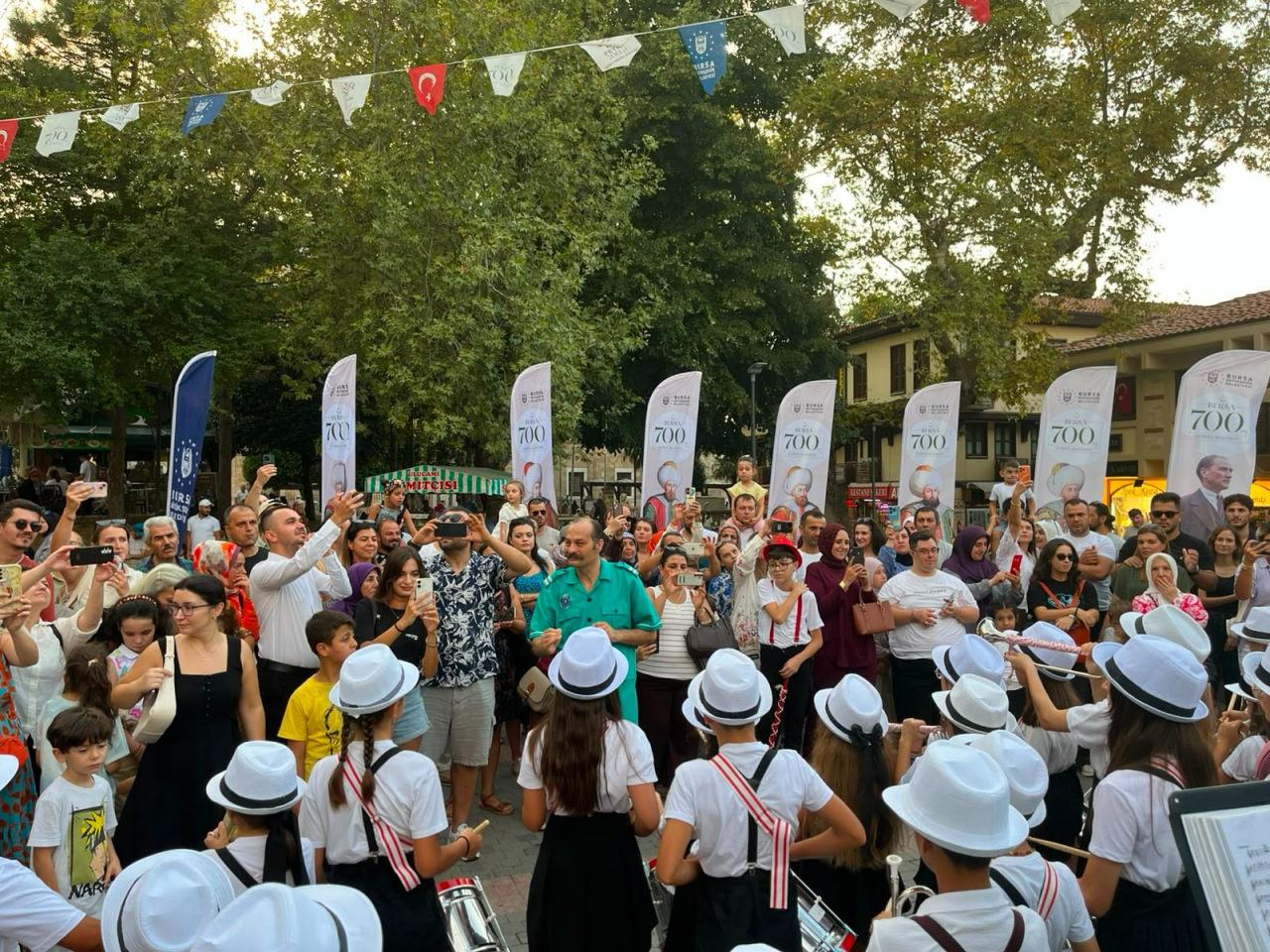 Bursa’da 700 yıllık fetih ruhu marşlarla yaşatılıyor.