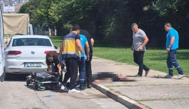 Bursa'da sır &ouml;l&uuml;m: Esnaf yol kenarında başından vurulmuş halde bulundu