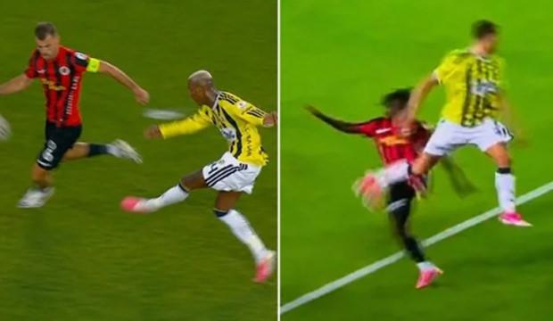 Fenerbah&ccedil;e 2 penaltı pozisyonu i&ccedil;in ayağa kalkmıştı! beIN Trio pozisyonları yorumladı