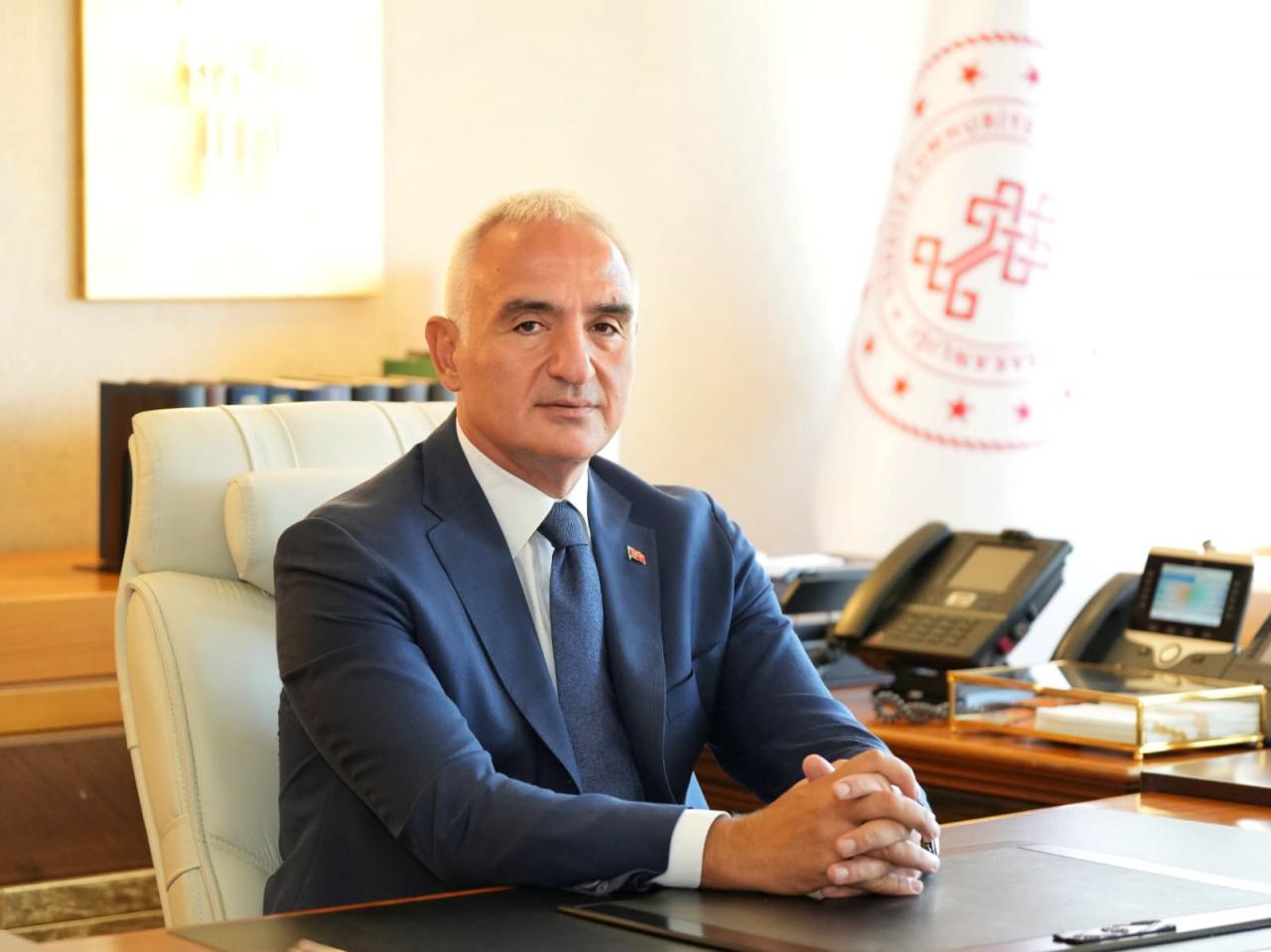 Kültür ve Turizm Bakanı Mehmet Nuri Ersoy