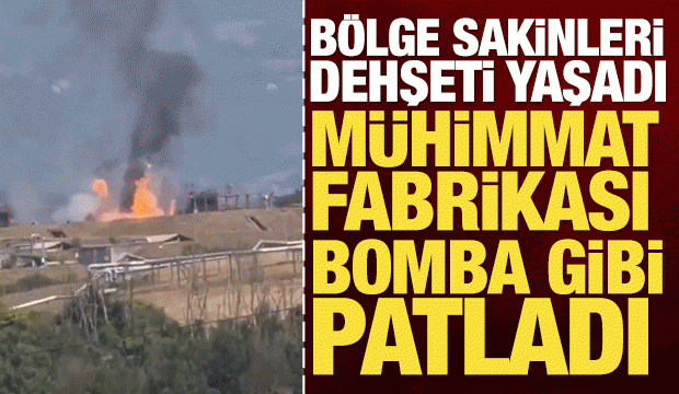 İtalya'da m&uuml;himmat fabrikasında şiddetli patlama: 24 iş&ccedil;i kıl payı kurtuldu!