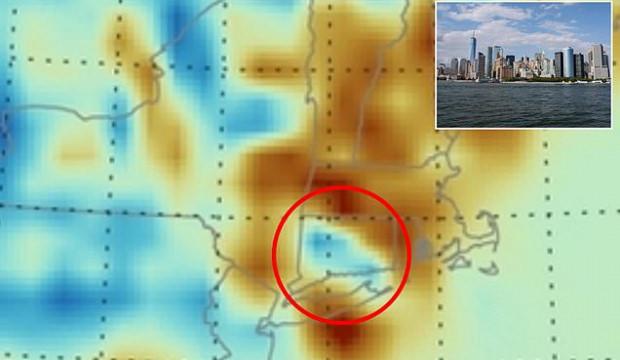 New York'a doğru ilerliyor! Yakınlarda gizlenmiş gizemli bir s&uuml;tun keşfettiler!