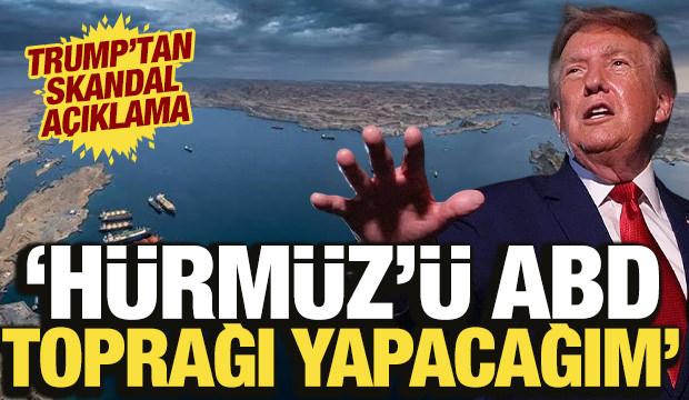 Trump'tan skandal H&uuml;rm&uuml;z Boğazı kararı: T&uuml;m d&uuml;nyaya duyurdu