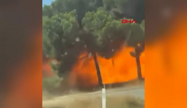 Yalova'daki F-16 kazasından yeni g&ouml;r&uuml;nt&uuml;ler ortaya &ccedil;ıktı!