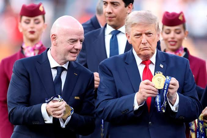 Gianni Infantino ve Donald Trump