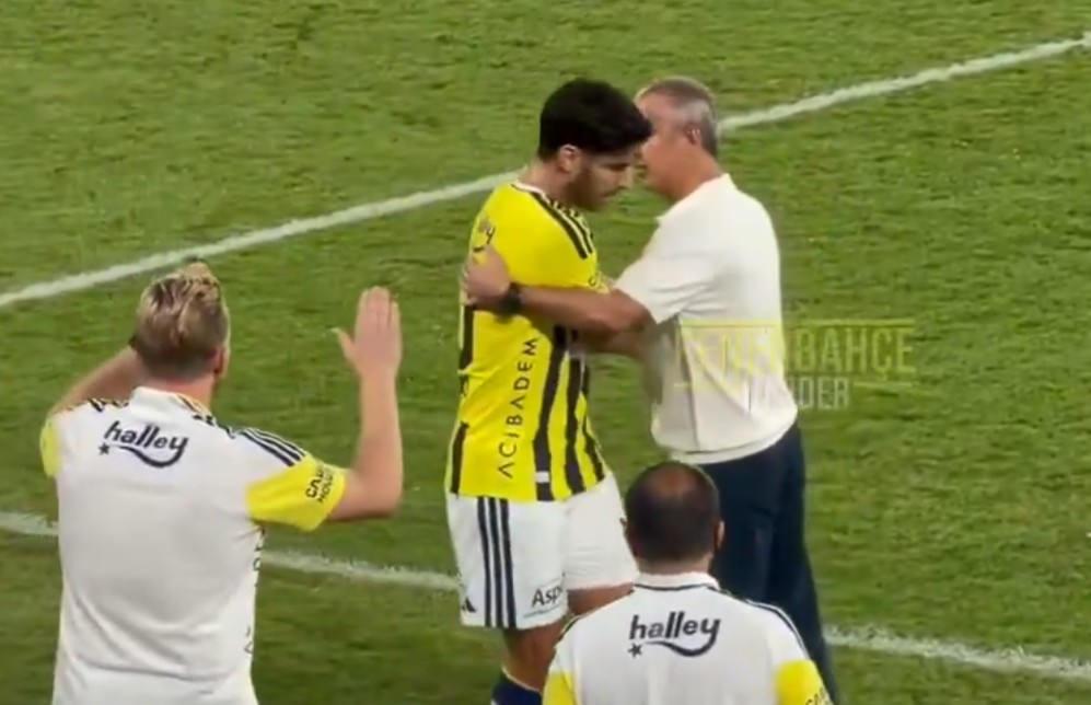 Görüntü beIN SPORTS'TAN alındı | Asensio ve İsmail Kartal'ın çok konuşulan görüntüsü