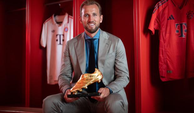 51 ma&ccedil;ta 61 gol atmıştı! 'Altın Ayakkabı' Harry Kane'nin