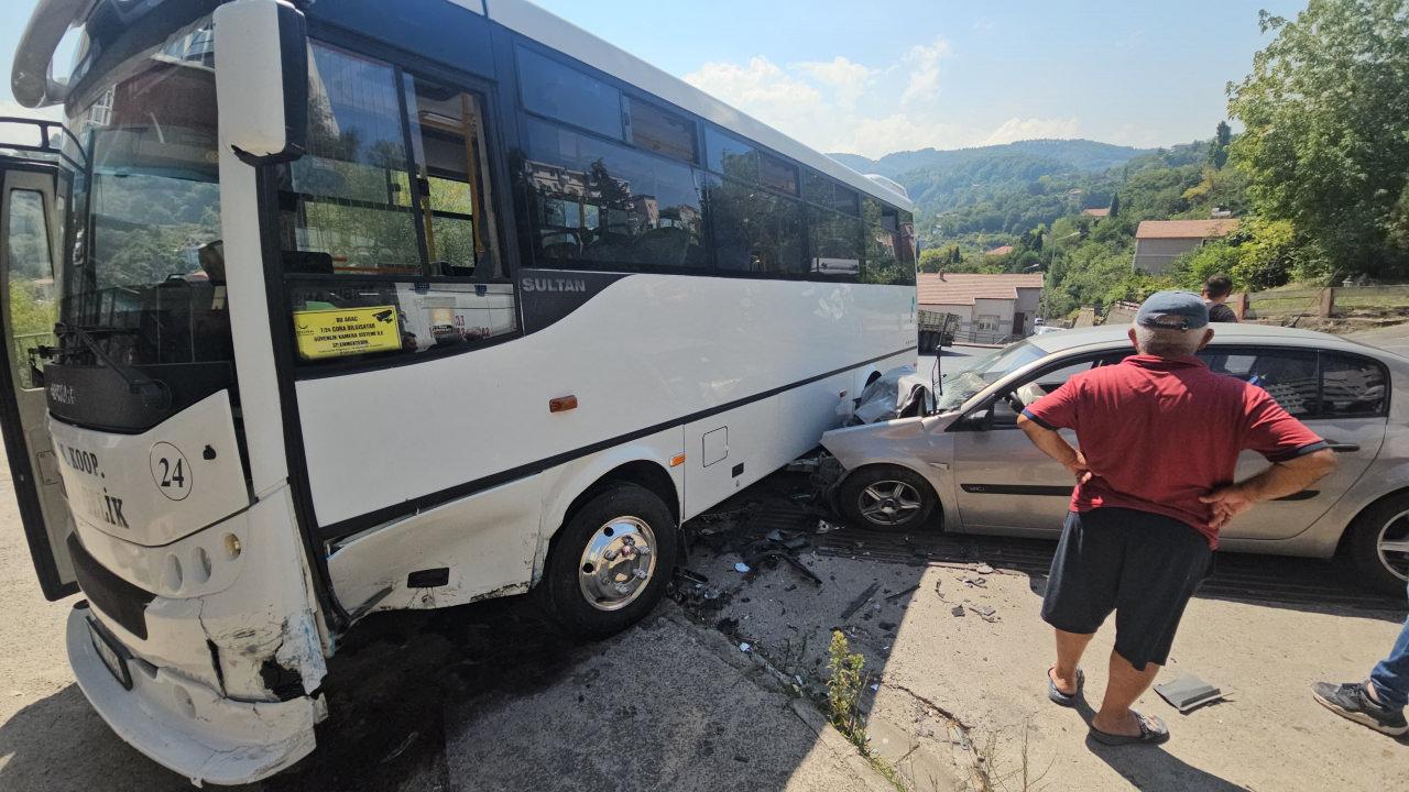 Kaza yerinden görüntüler