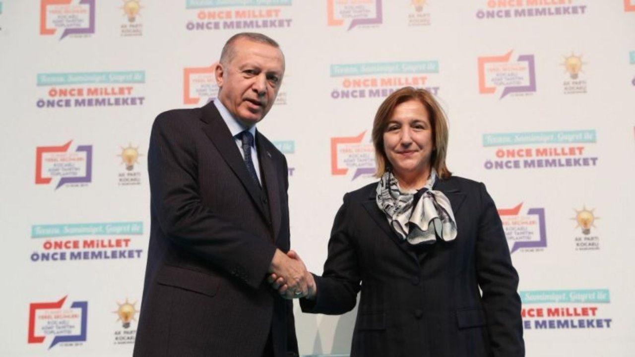 Cumhurbaşkanı Erdoğan - Azize Sibel Gönül 
