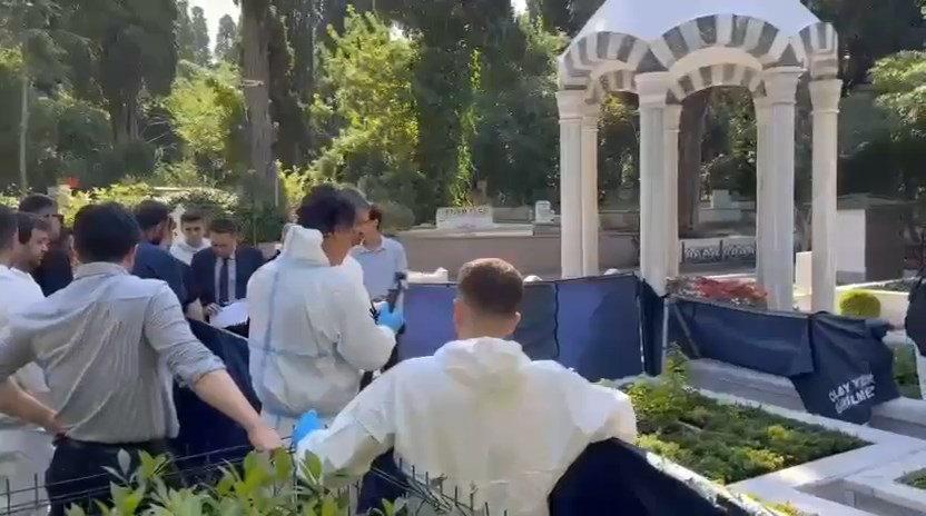 Eski Bakan Arif Ahmet Denizolgun’un fethi kabir işlemi tamamlandı.