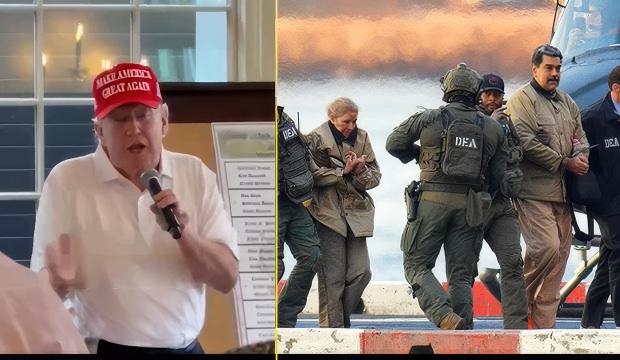 Trump, Venezuela ve İran itirafında bulundu