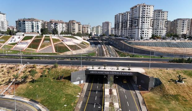 Gaziantep trafiğine nefes aldıran 450 milyon liralık dev kavşak a&ccedil;ıldı