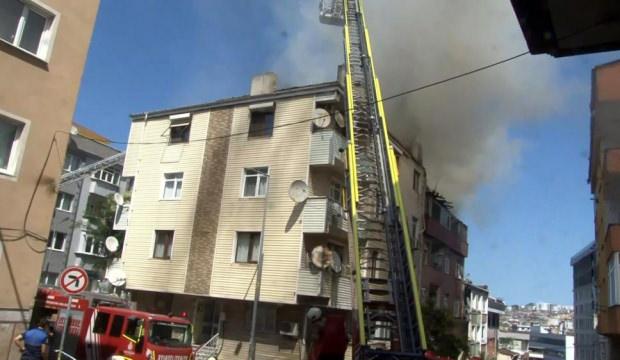 Gaziosmanpaşa'da korkutan yangın