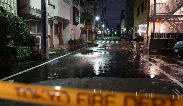Japonya kabusu yaşadı!  5,9&rsquo;luk depremde &ccedil;ok sayıda yaralı! 