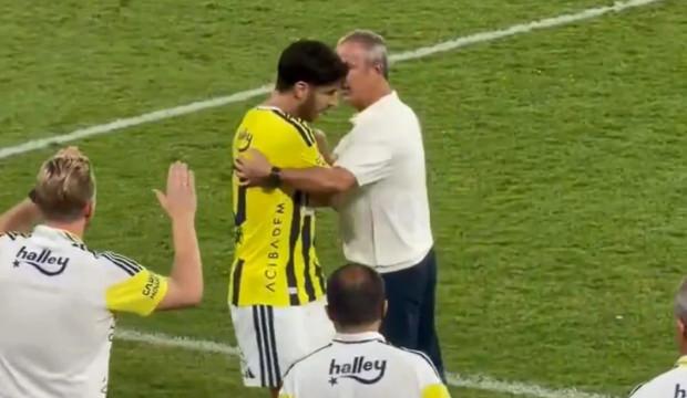 Konyaspor ma&ccedil;ında g&uuml;ndem olan g&ouml;r&uuml;nt&uuml;! İsmail Kartal, Asensio'ya kollarını a&ccedil;tı ama...