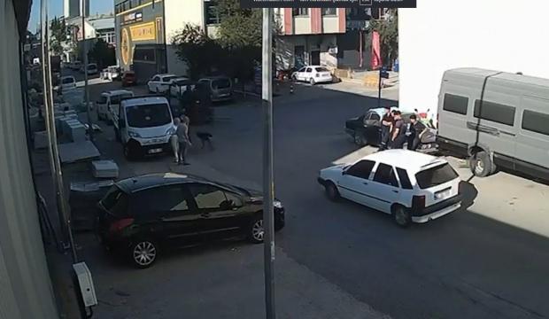 K&ouml;pekten ka&ccedil;arken yaşamını yitiren 15 yaşındaki &ccedil;ocuğun son anları g&uuml;venlik kamerasında
