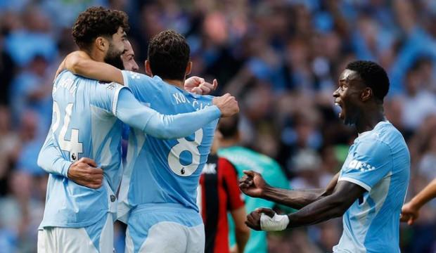 Nefes kesen ma&ccedil;ta &ccedil;ılgın son! City 90+2'de d&ouml;nd&uuml;