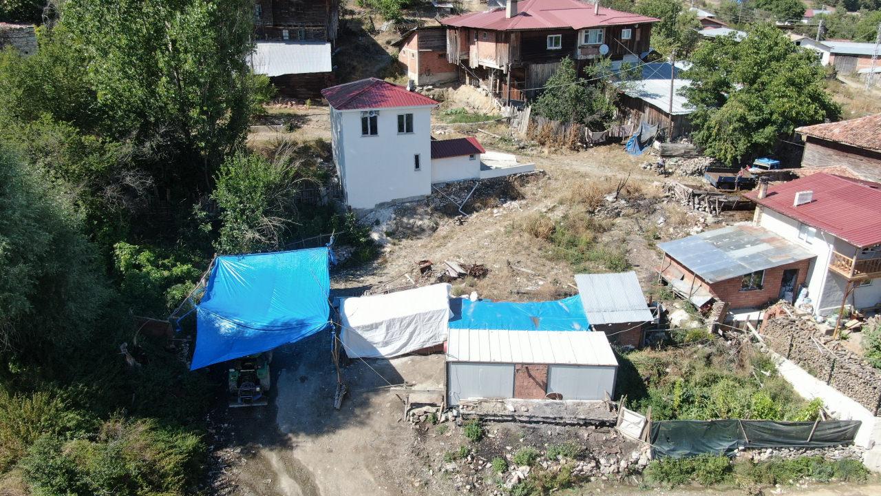 Yangının çıktığı mahalle.