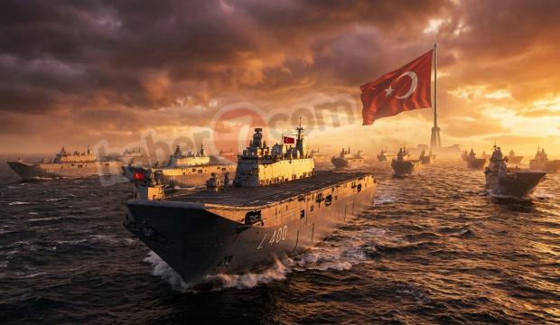 T&uuml;rk donanması 50 yeni savaş gemisiyle d&uuml;nyada ilk beşe ilerliyor