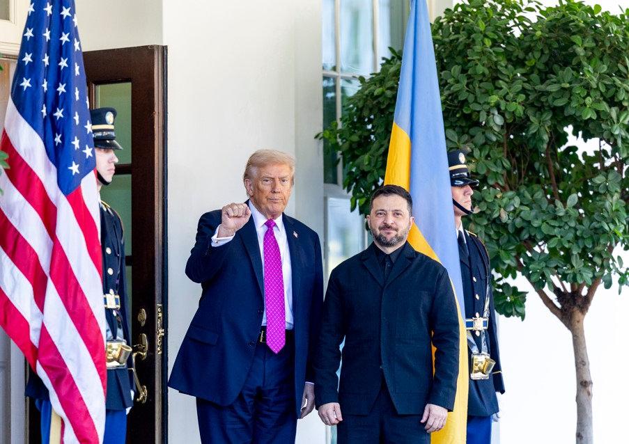 ABD Başkanı Donald Trump ve Ukrayna Devlet Başkanı Volodimir Zelenski