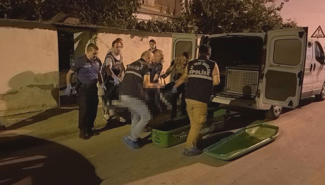Bülent Sap'ın (48) cansız bedeni morga taşındı.