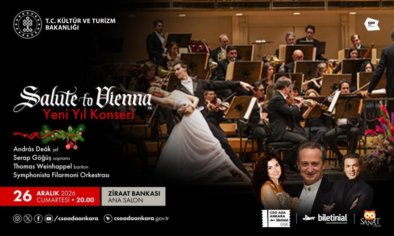 Salute to Vienna yeni yıl konseri.