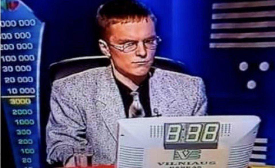 Valdas Dambrauskas, Milyoner yarışmasında
